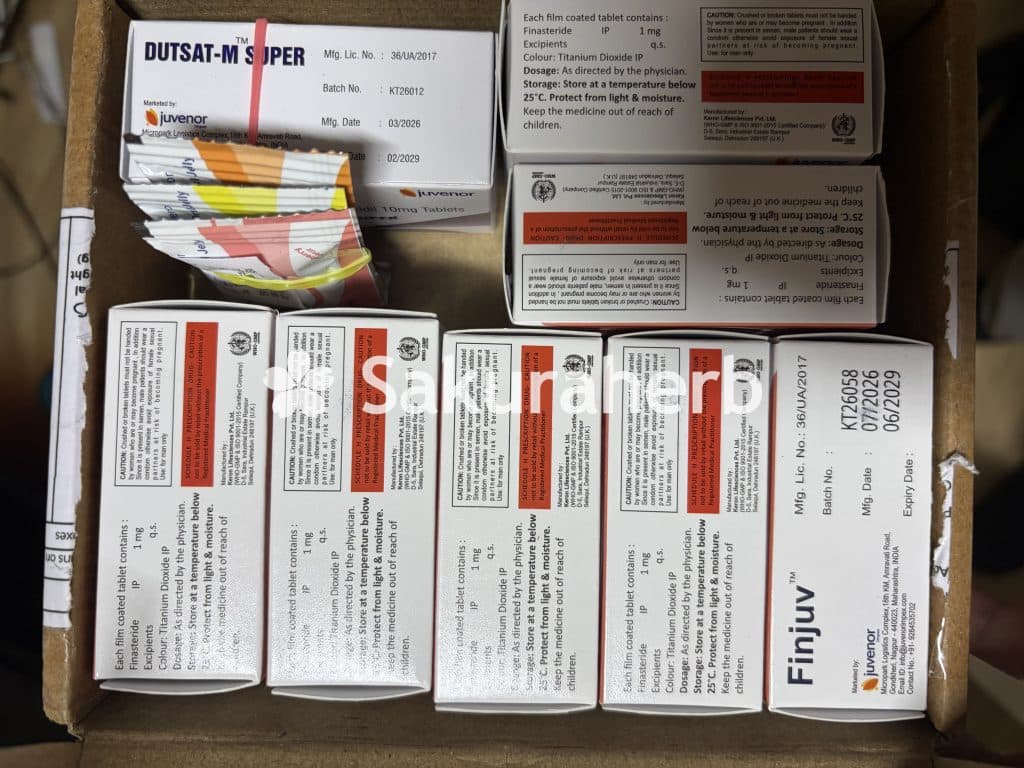 후기 - 핀주브 (피나스테리드 Finasteride 1mg)*1400정은 지인과 함께 구매*