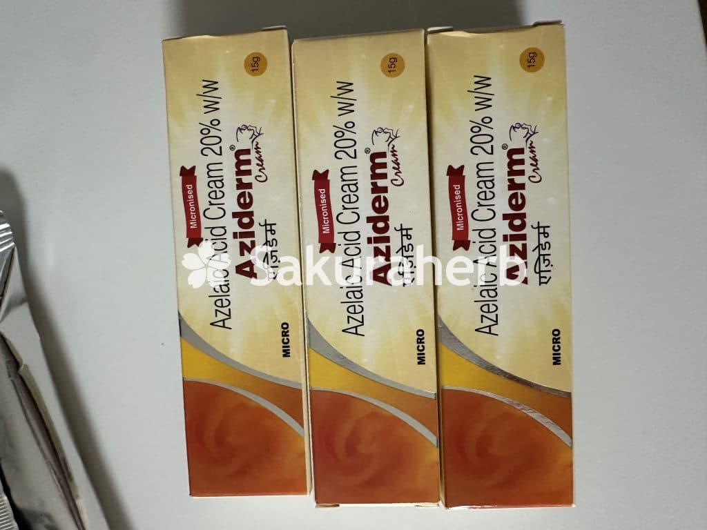 후기 - 아지데르 크림 20% (아젤라익산 azelaic acid 20%)