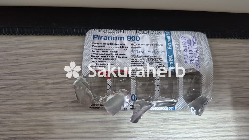 후기 - 피라놈 800 (피라세탐 Piracetam 800mg)