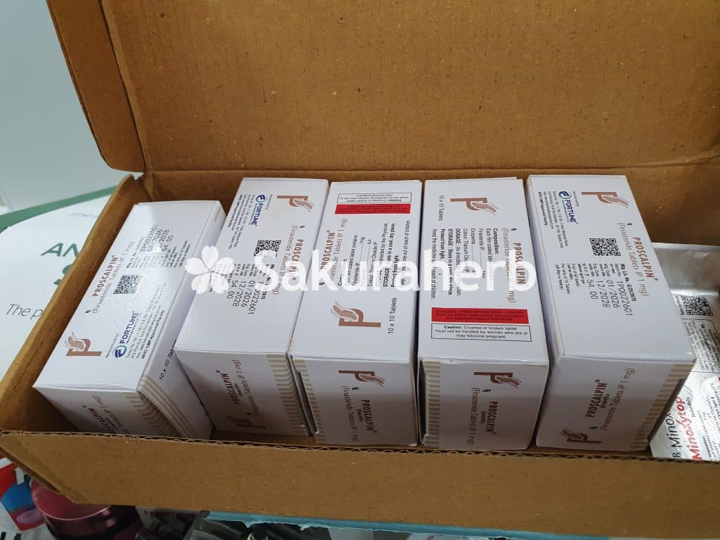 후기 - 프로스칼핀 (피나스테리드 Finasteride 1mg)