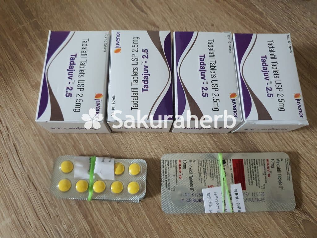 후기 - 타다주브 2.5 (타다라필 Tadalafil 2.5mg)