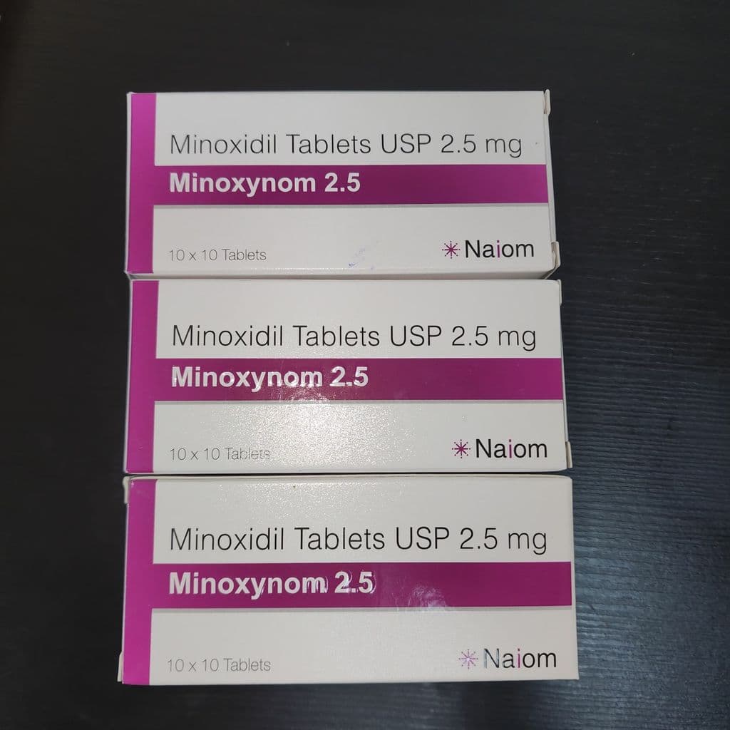 후기 - 미녹시넘 2.5 ( 미녹시딜 Minoxidil 2.5mg ) - 300정