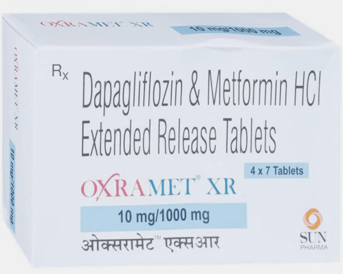 후기 - 옥스라메트 XR 10/500mg ( 다파글리플로진 + 메트포르민 Dapagliflozin 10mg + Metformin 500mg ) - 168정