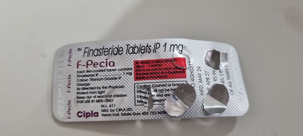 에프페시아 (피나스테리드 Finasteride 1mg)