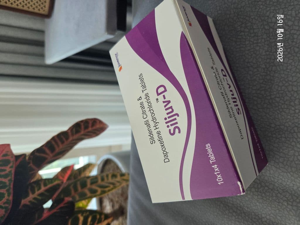 후기 - 실주브 D (구연산 실데나필 Sildenafil Citrate 100mg + 다폭세틴 Dapoxetine 60mg) - 40정