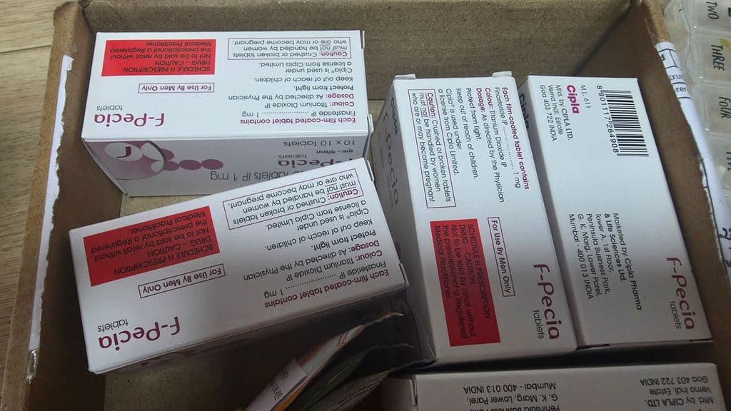 후기 - 에프페시아 (피나스테리드 Finasteride 1mg) - 600정
