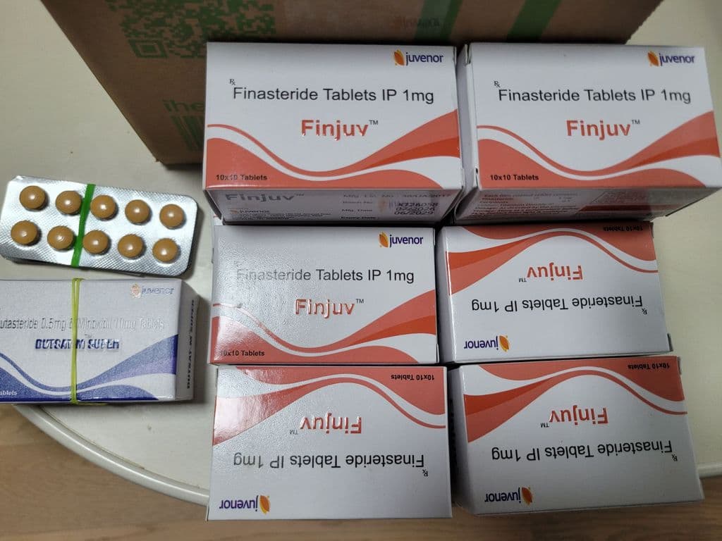 후기 - 핀주브 (피나스테리드 Finasteride 1mg)*1400정은 지인과 함께 구매* - 1400정