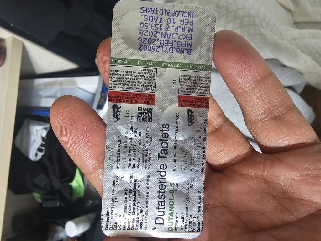 후기 - 두타놀 0.5 (두타스테리드 Dutasteride 0.5mg) - 300정