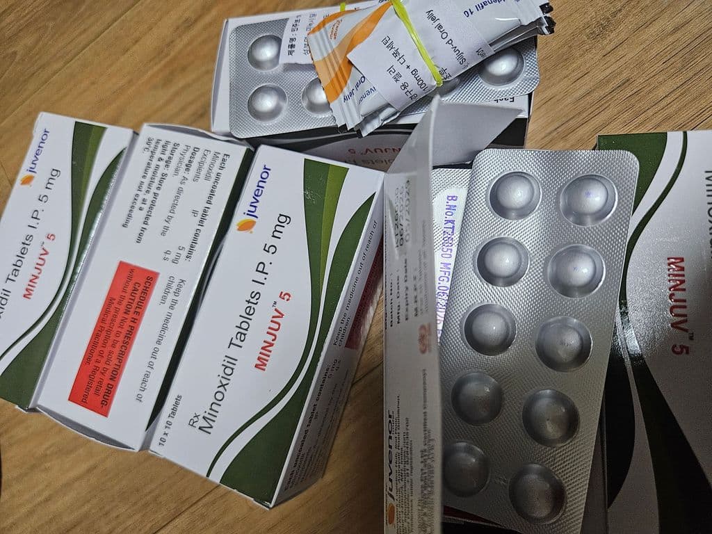 후기 - 민주브 5 (미녹시딜 Minoxidil 5mg) - 600정