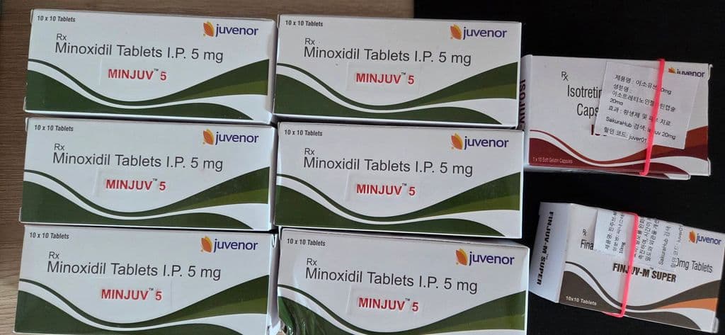 후기 - 민주브 5 (미녹시딜 Minoxidil 5mg) - 600정