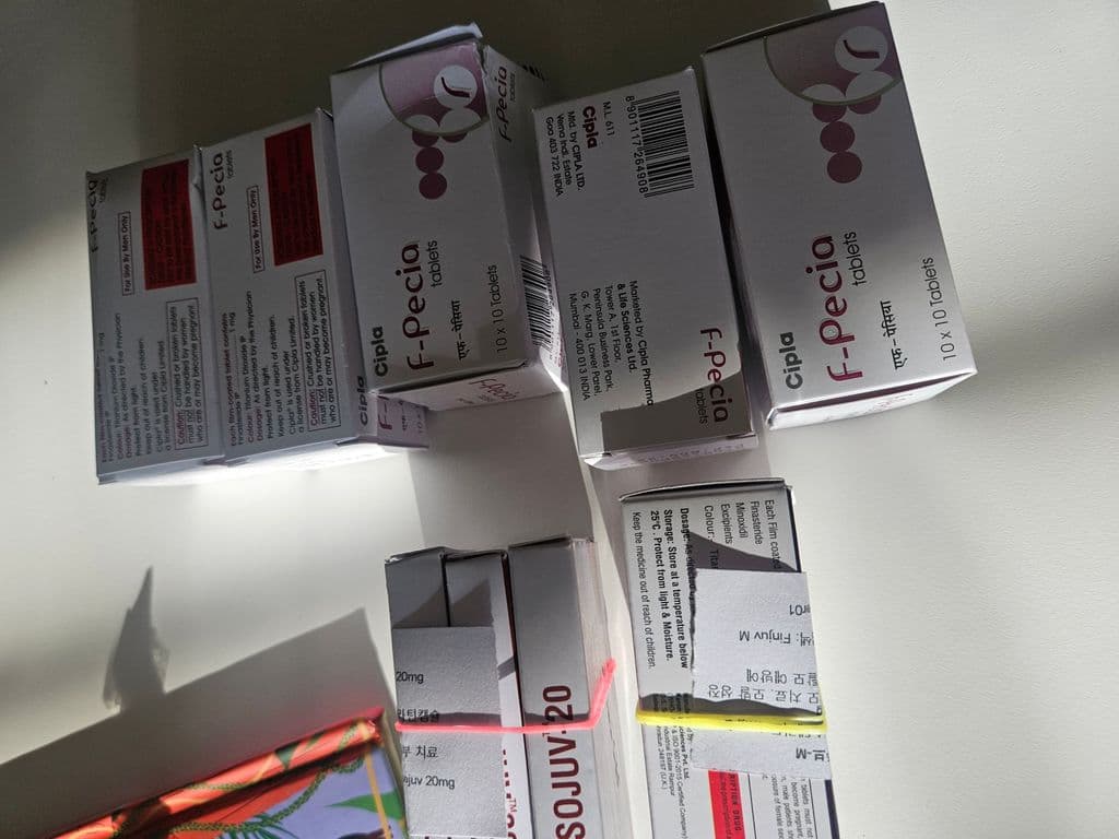 후기 - 에프-페시아  (피나스테리드 Finasteride 1mg) - 600정
