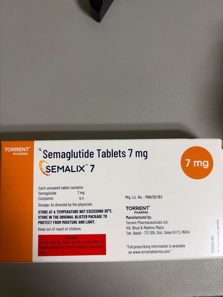 후기 - 세마릭스 7 ( 세마글루타이드 Semaglutide 7mg ) - 30정