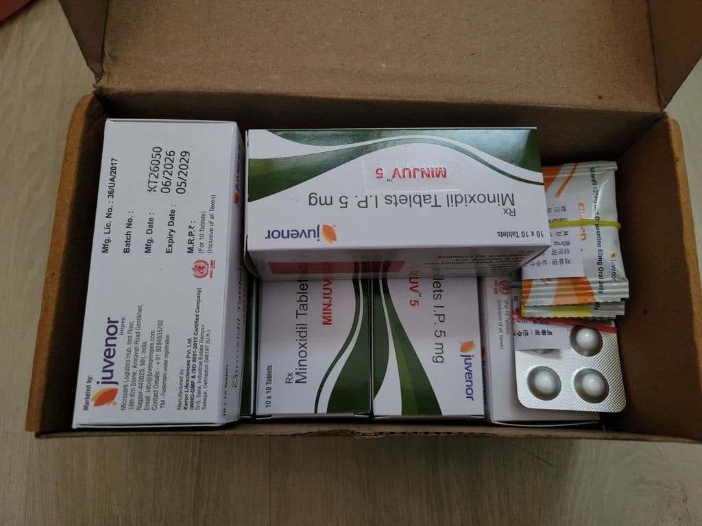 후기 - 민주브 5 (미녹시딜 Minoxidil 5mg) - 600정