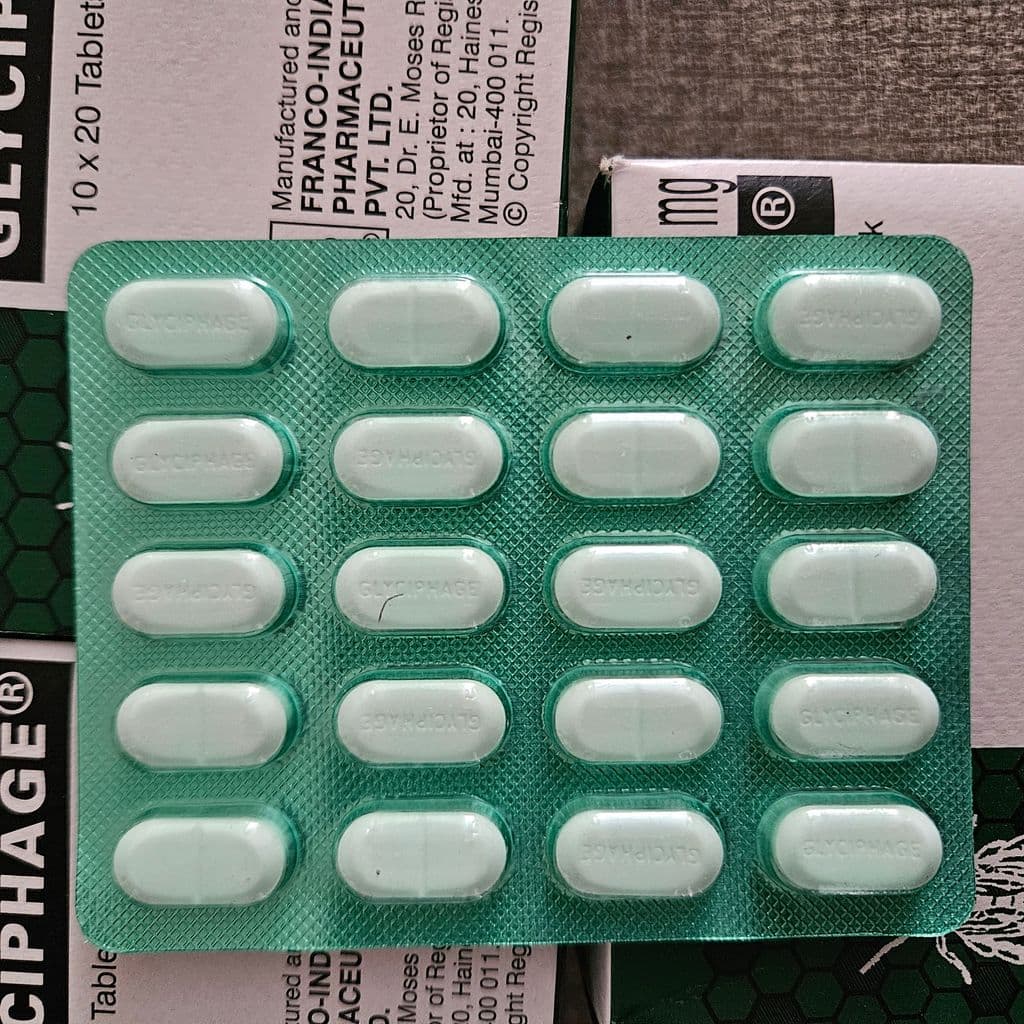 후기 - 글리시파지 500 (메트포르민 Metformin Hydrochloride 500mg) - 600정