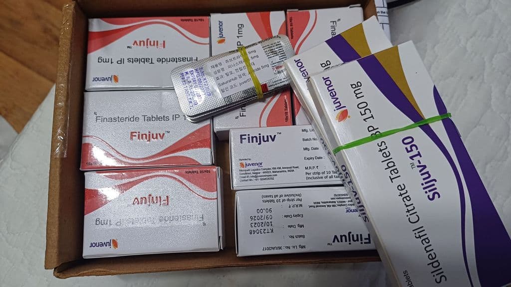 후기 - 핀주브 (피나스테리드 Finasteride 1mg)*1400정은 지인과 함께 구매* - 700정