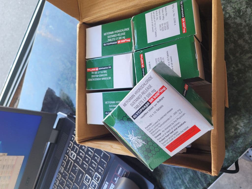 후기 - 글리시파지 SR 500mg (메트포르민 Metformin Hydrochloride 500mg) - 600정