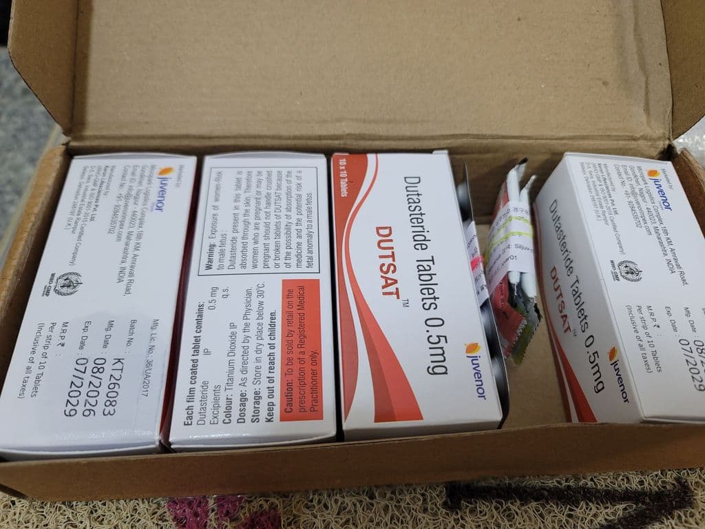 후기 - 두사트 (두타스테리드 Dutasteride 0.5mg)