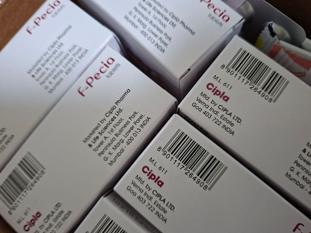 후기 - 에프페시아 (피나스테리드 Finasteride 1mg) - 600정