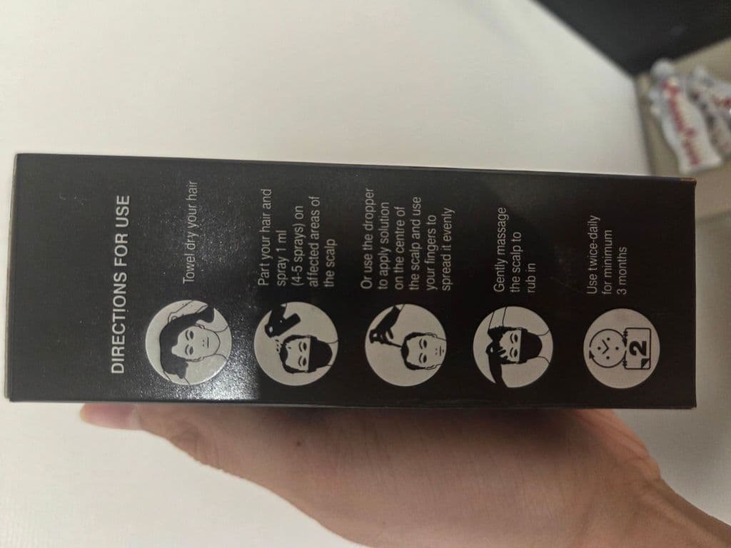 후기 - 콤플렉스 MFR (  Minoxidil 5% +Finasteride0.1% +Rednesyl ) - 1개