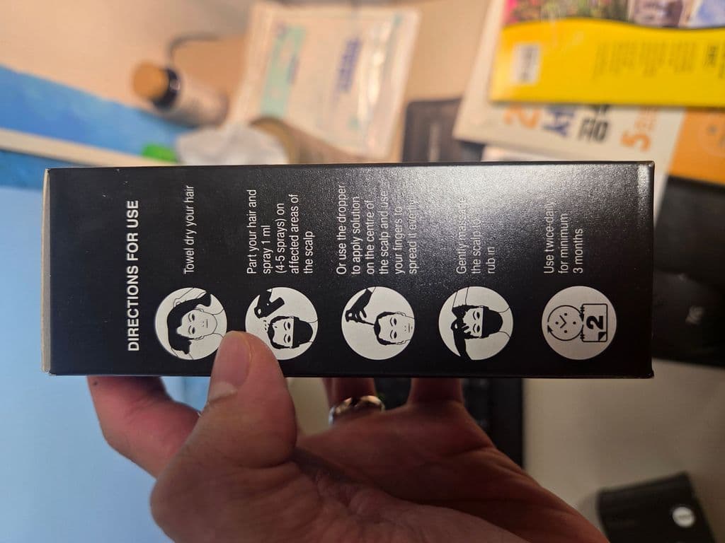 후기 - 콤플렉스 MFR (  Minoxidil 5% +Finasteride0.1% +Rednesyl ) - 1개