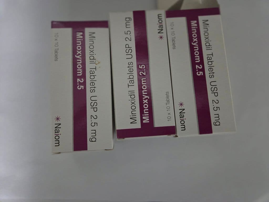 후기 - 미녹시넘 2.5 ( 미녹시딜 Minoxidil 2.5mg ) - 300정