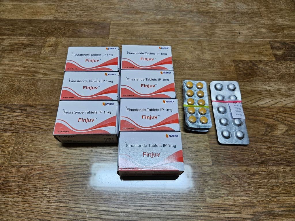 후기 - 핀주브 (피나스테리드 Finasteride 1mg)*1400정은 지인과 함께 구매* - 700정