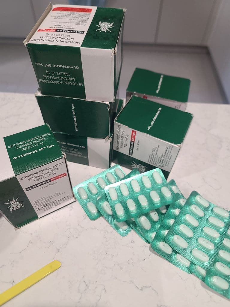 후기 - 글리시파지 SR 1000mg (메트포르민 Metformin Hydrochloride 1000mg) - 600정