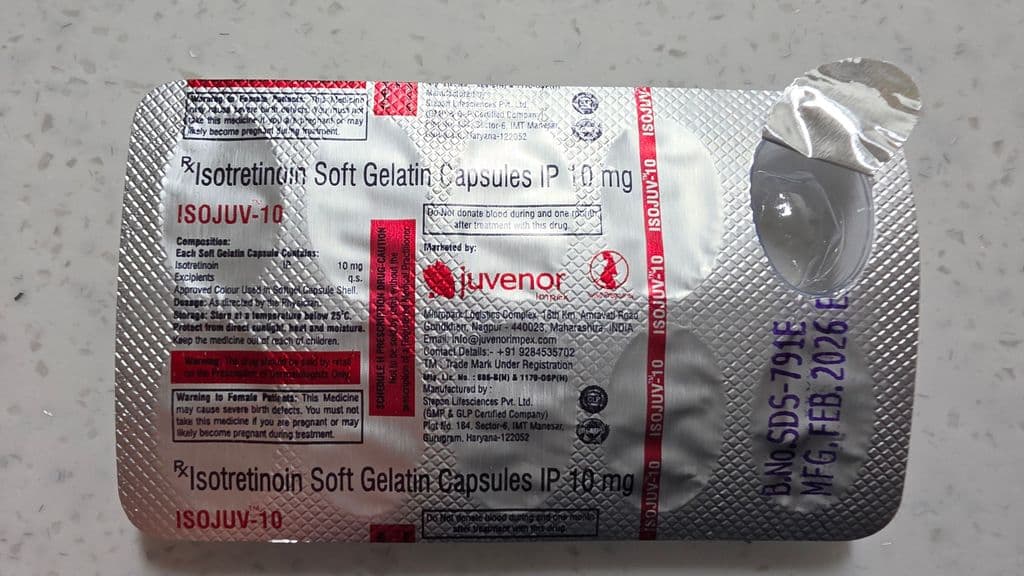 후기 - 아이소주브 10 (이소트레티논 Isotretinoin 10mg) - 400정