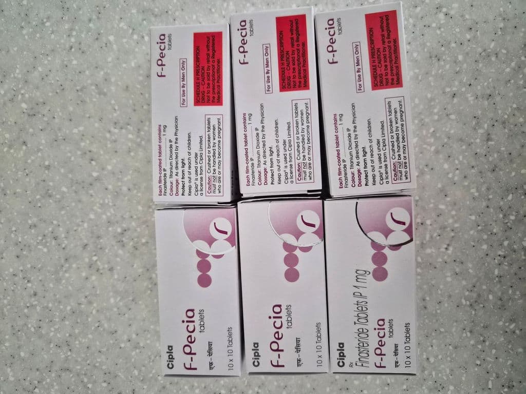 후기 - 에프페시아 (피나스테리드 Finasteride 1mg) - 600정