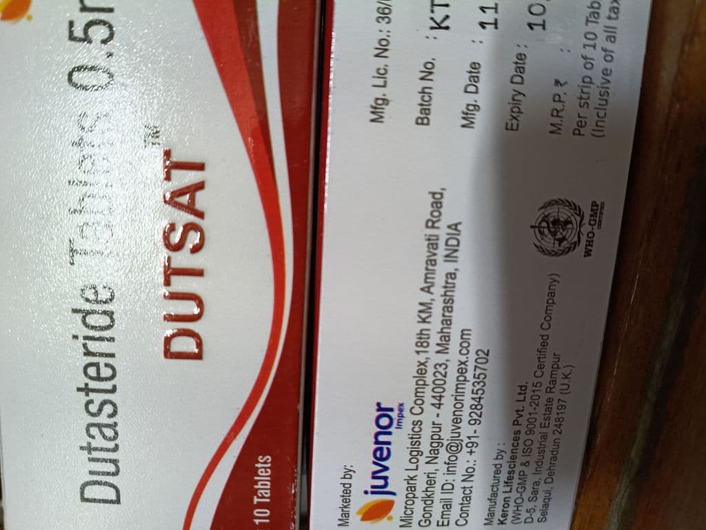 후기 - 두사트 (두타스테리드 Dutasteride 0.5mg) - 200정