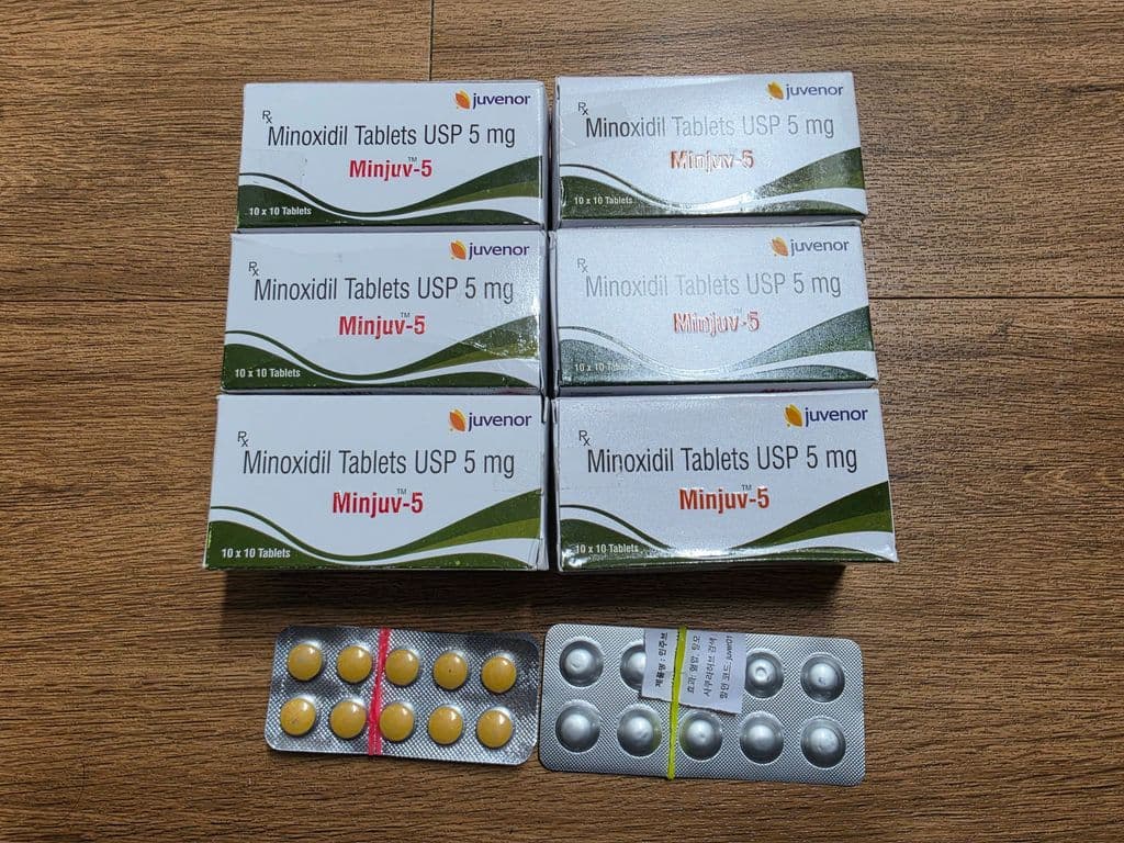 후기 - 민주브 5 (미녹시딜 Minoxidil 5mg) - 600정