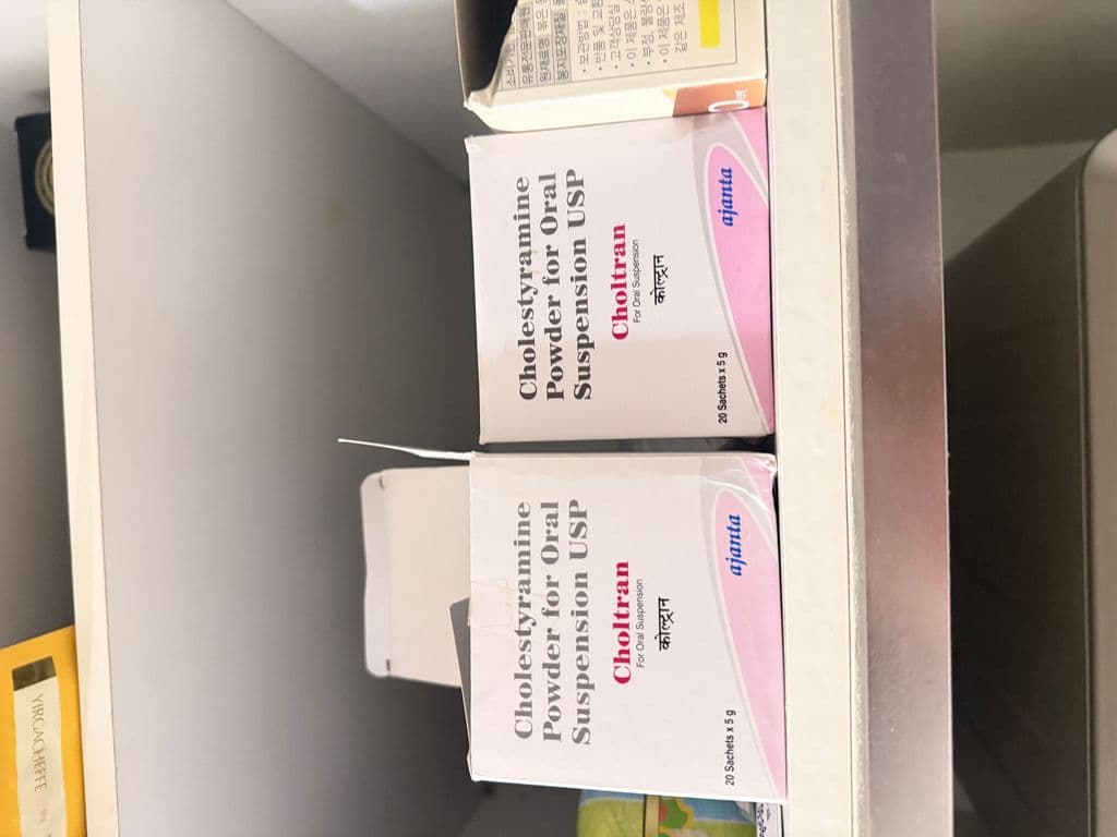 후기 - 콜트란 (콜레스티라민 Cholestyramine 4mg) - 100포
