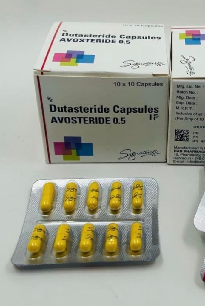 후기 - 아보스테리드 (두타스테리드 Dutasteride 0.5mg) - 200정