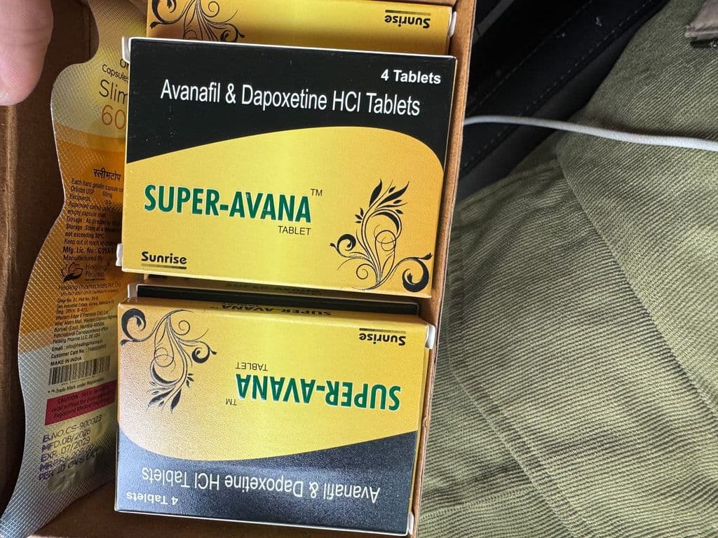 후기 - 슈퍼 아바나  (아바나필 AVANAFIL 100mg + 다폭세틴 Dapoxetine 60mg) - 24정