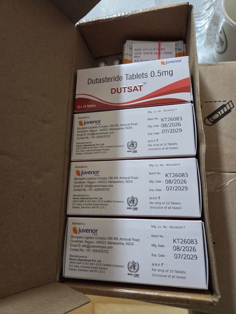후기 - 두사트 (두타스테리드 Dutasteride 0.5mg) - 400정