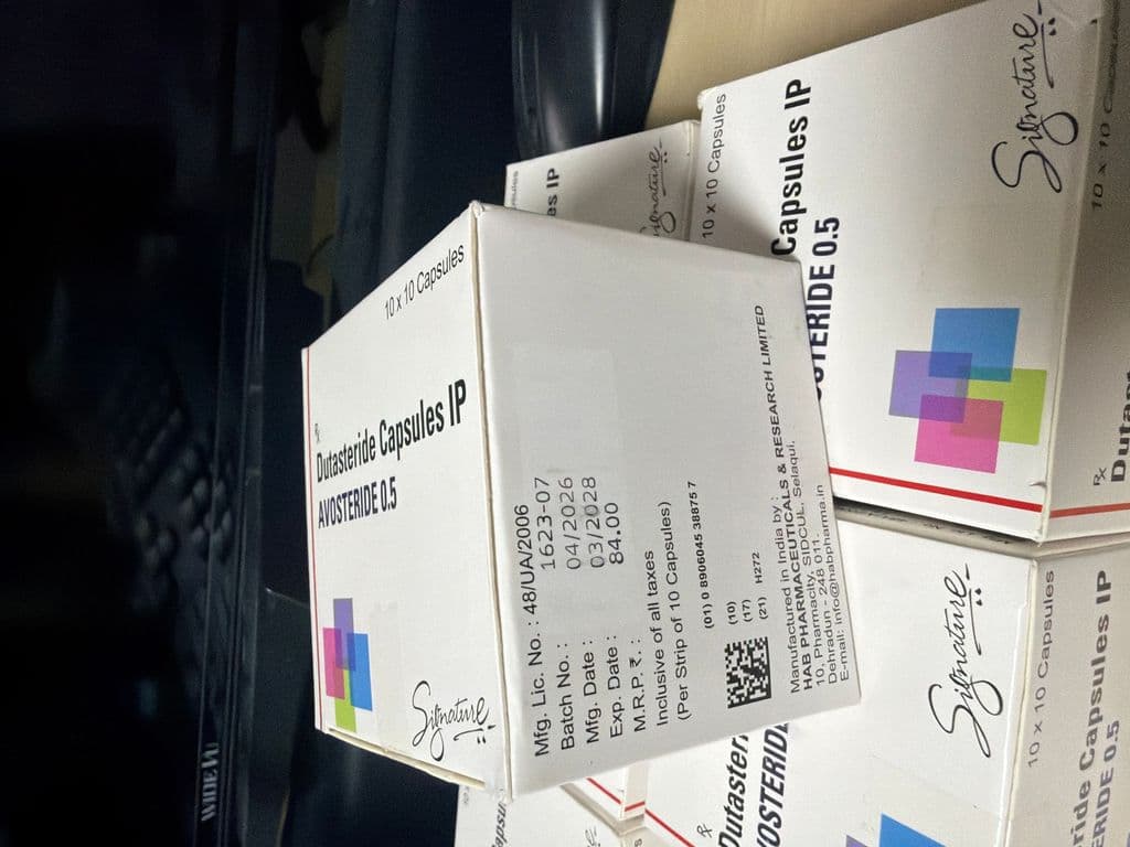 후기 - 아보스테리드 (두타스테리드 Dutasteride 0.5mg) - 600정