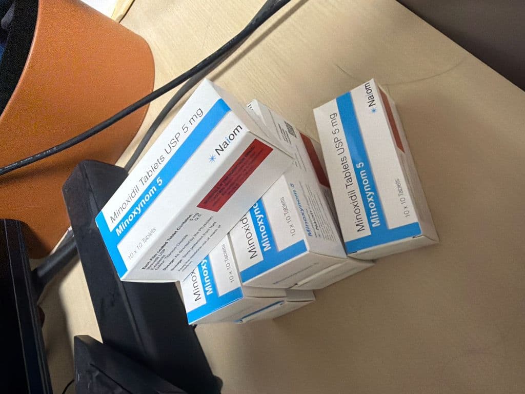 후기 - 미녹시넘 5 ( 미녹시딜 Minoxidil 5mg ) - 600정