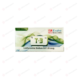T3 (리오치로닌나트륨 Liothyronine sodium 25mg) T3 (리오치로닌나트륨 Liothyronine sodium 25mg)