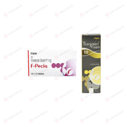 에프페시아 300정 + 투게인 폼 10% 3개 (피나스테리드 Finasteride 1mg + 미녹시딜 Minoxidill 10%) 에프페시아 300정 + 투게인 폼 10% 3개 (피나스테리드 Finasteride 1mg + 미녹시딜 Minoxidill 10%)