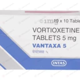 반탁사 5 ( 보르티옥세틴 Vortioxetine 5mg ) 반탁사 5 ( 보르티옥세틴 Vortioxetine 5mg )