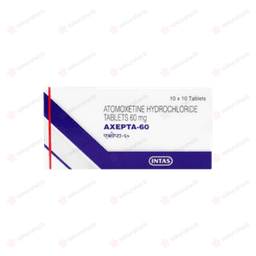 아셉타 60 (아토목세틴 염산염 Atomoxetine Hydrochloride 60mg) 아셉타 60 (아토목세틴 염산염 Atomoxetine Hydrochloride 60mg)