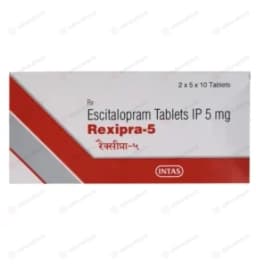 렉시프라-5 ( 에스시탈로프람 Escitalopram 5mg ) 렉시프라-5 ( 에스시탈로프람 Escitalopram 5mg )
