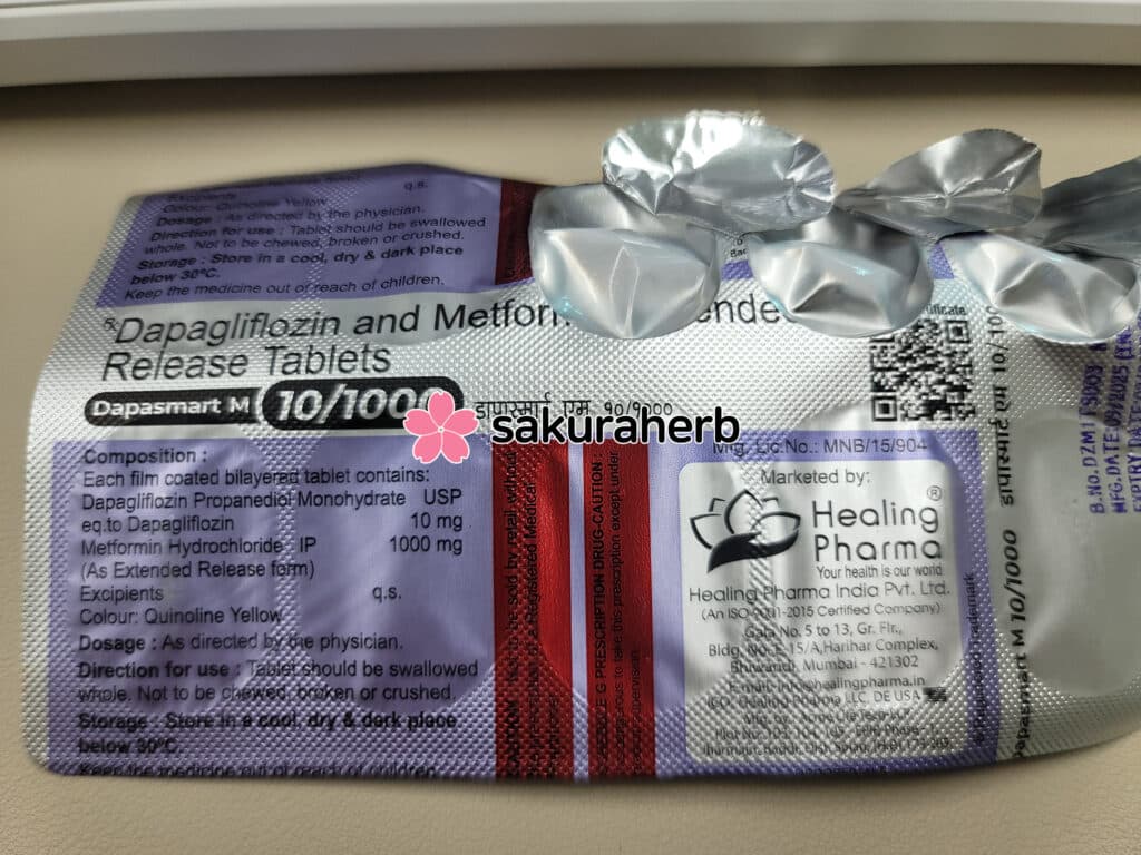후기 - Dapasmart M 10/1000 100tab