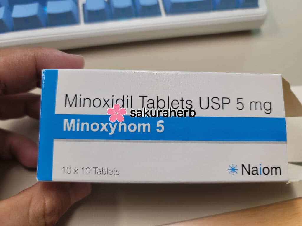 후기 - Minoxynom 5mg 100Tab Box