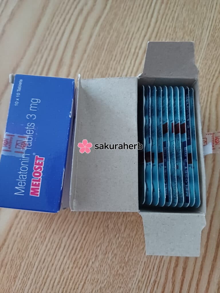 후기 - 멜로셋 (멜라토닌 Melatonin 3mg)