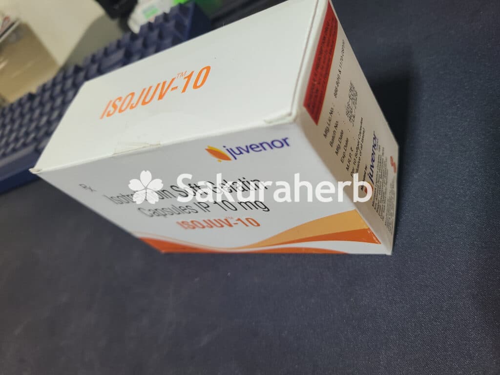 후기 - 아이소주브 10 (이소트레티논 Isotretinoin 10mg)