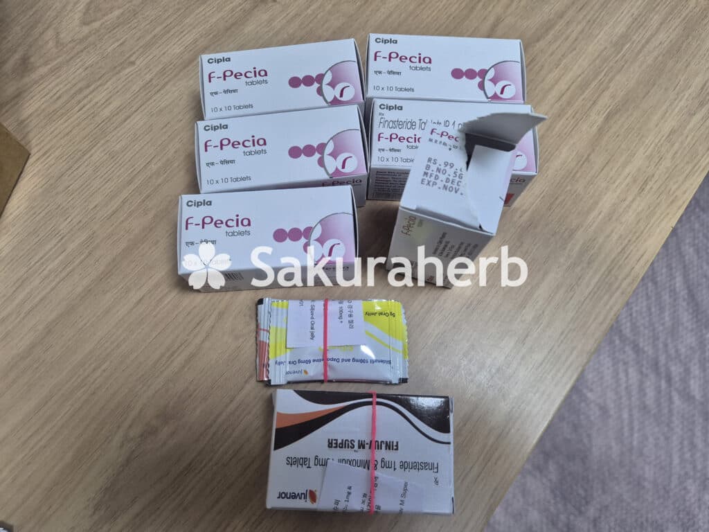 후기 - 에프페시아 (피나스테리드 Finasteride 1mg)