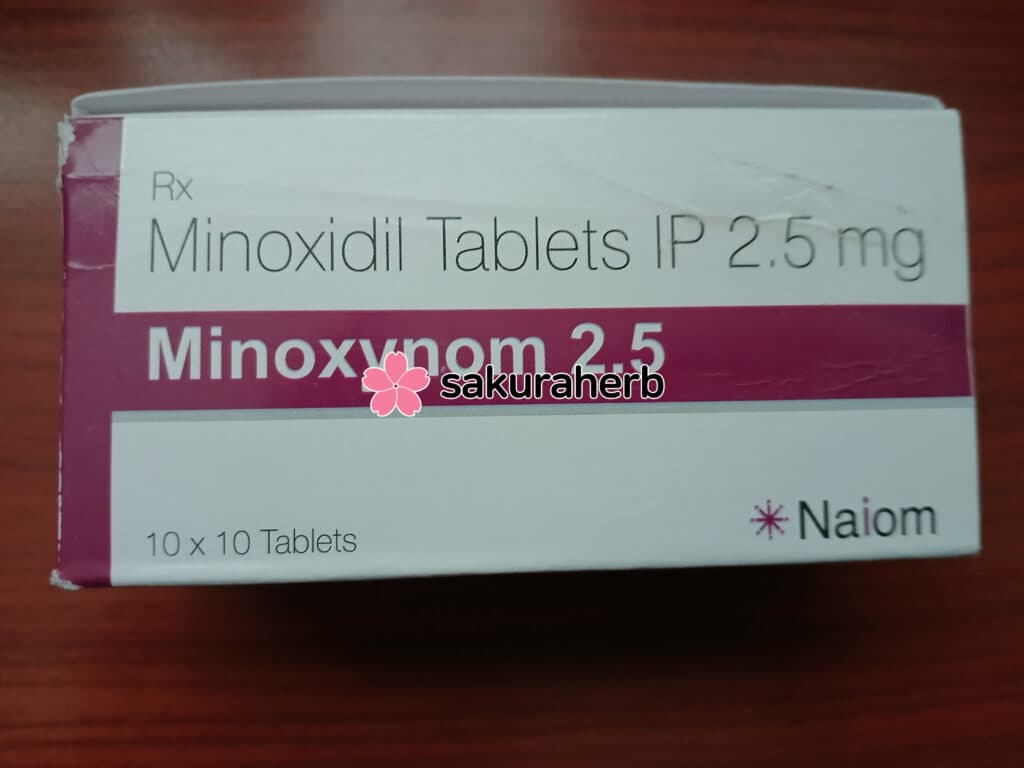 후기 - 미녹시넘 2.5 ( 미녹시딜 Minoxidil 2.5mg )