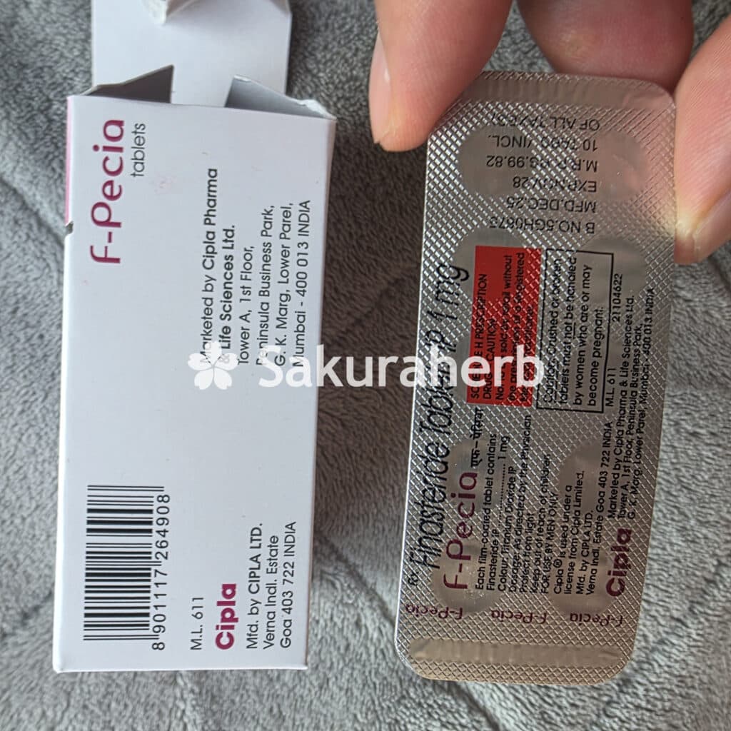후기 - 에프페시아 (피나스테리드 Finasteride 1mg)