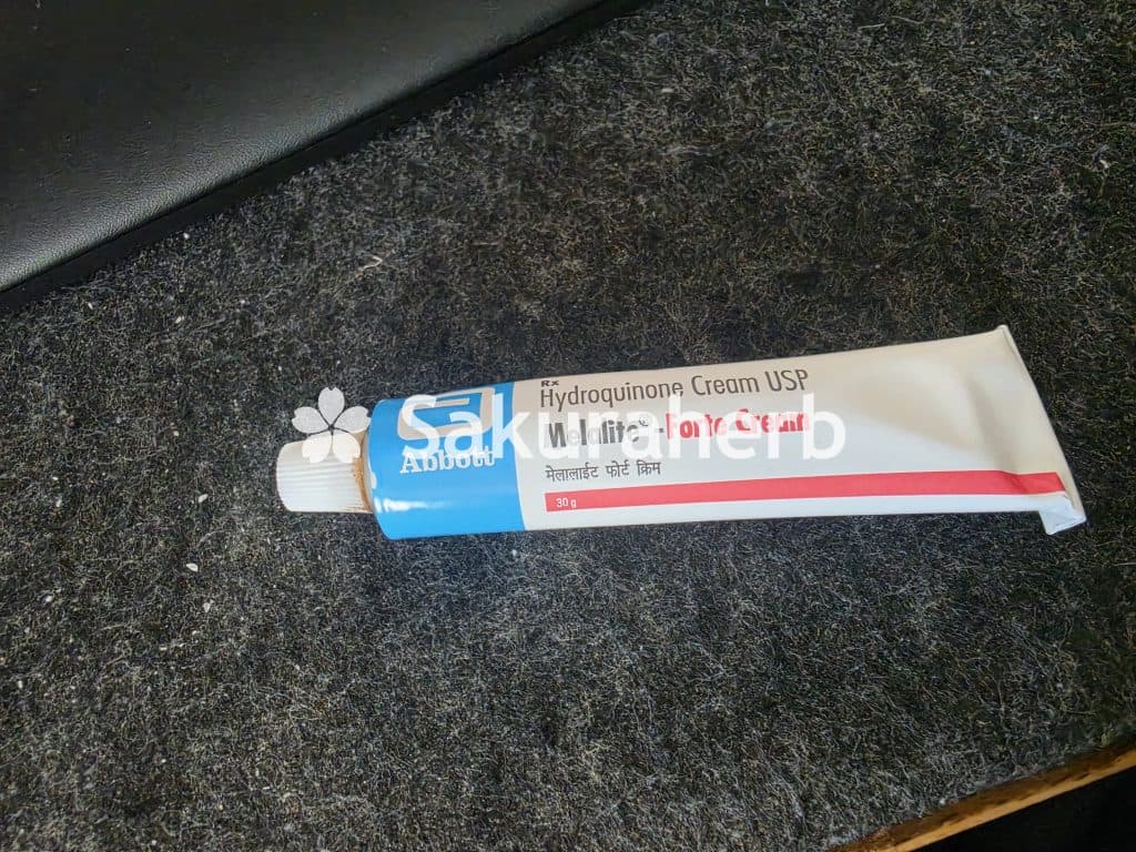 후기 - 하이드로퀴논 멜라라이트 포르테 크림 30g (하이드로퀴논 Hydroquinone 4%)